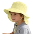 thumbnail image 1 of Byoo Boy Neck Flap Sun Protection Bucket Hat Wide Curved Brim Adjustable Fishing Camping Caps, 1 of 5