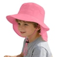 thumbnail image 1 of Byoo Boy Neck Flap Sun Protection Bucket Hat Wide Curved Brim Adjustable Fishing Camping Caps, 1 of 4