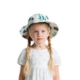 thumbnail image 1 of Byoo Boy Zebra Jungle Printed Bucket Hat Wide Brim Sun Protection Adjustable Beach Hiking Fishing Hat, 1 of 5