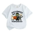 thumbnail image 1 of Byoo Halloween Graphic Tee for Boys Short Sleeve Crew Neck T-Shirt Casual Soft Tshirt, 1 of 4