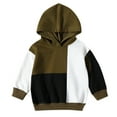 thumbnail image 1 of Byoo Boys Color Block Hoodie Casual Sports Hooded Sweatshirt Spring Fall Pullover, 1 of 8