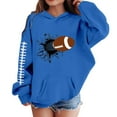 thumbnail image 1 of Byoo Girl's Football Hoodie Comfortable Active Hooded Sweatshirt Pullover Hoodie, 1 of 4