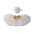thumbnail image 1 of Byoo Infant Girls cute Tutu Skirt Set Ornate Bow Festive Occasion Outfit mini Skirt, 1 of 6