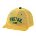 thumbnail image 1 of Byoo Kid's Breathable Mesh Baseball Hat Boston Letter Embroidery Foldable Brim Summer Daily Casual Caps, 1 of 3