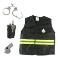 thumbnail image 1 of Byoo Little Boys Outfit Sets Career Police Role Vest for Children Sets Warm Soft 1PC Clothing Sets, 1 of 8