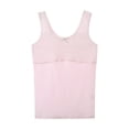 thumbnail image 1 of Byoo Little Girl Solid Color Tank Top Bow Detail O-Neck Sleeveless Soft Cami Top Lightweight Breathable T Shirt, 1 of 8
