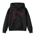 thumbnail image 1 of Byoo Little Girls Horse Print Long Sleeve Hoodie Casual Pullover Hooded Sweatshirt Top, 1 of 3