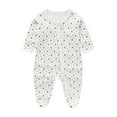 thumbnail image 1 of Byoo Boys Outfit Set Star Painted Long Sleeve Button Down Romper Cloth Set for Baby Comfortable Jumpsuit Outfits, 1 of 2