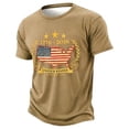 thumbnail image 1 of Byoo Patriotic Tee Shirt for Big Boy Americas 250th Anniversary US Flag Graphic T Shirt Pullover Top, 1 of 4