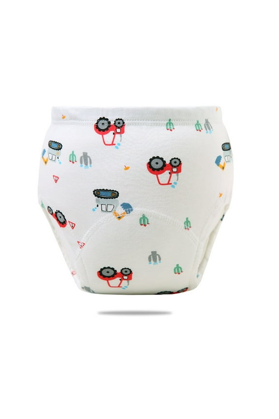 Potty Training Underwear Pants for Boy Soft Cotton Graphic High Rise Pull-On Shorts Comfortable Breathable Baby Shorts