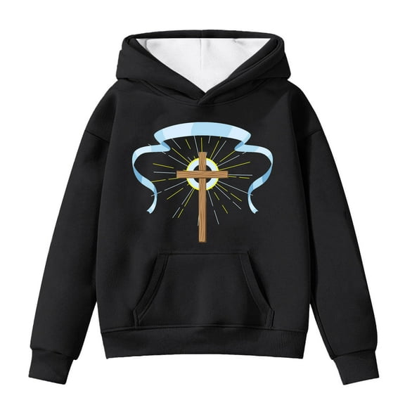 Byoo Teen Girls Hoodie Graphic Print Casual Active Hooded Pullover Sweatshirt for Kids