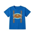 thumbnail image 1 of Byoo Toddler Boy's Lederhosen Printed Tee Graphic Bavarian Short Sleeve Top Oktoberfest Blouse, 1 of 3