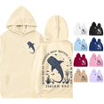 thumbnail image 1 of Byoo Toddler Boy's Ocean Double Sided Printed Hoodie Long Sleeve Graphic Hoodies Outdoor Casual Pullovers,Beige, 1 of 4