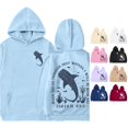 thumbnail image 1 of Byoo Toddler Boy's Ocean Double Sided Printed Hoodie Long Sleeve Graphic Hoodies Outdoor Casual Pullovers,Light Blue, 1 of 4