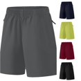 thumbnail image 1 of Byoo Toddler Boy's Side Striped Athletic Shorts Solid Lightweight Daily Casual Shorts Sports Bottoms,Dark Gray, 1 of 4