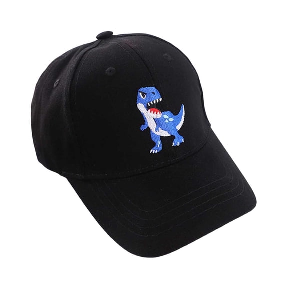 Byoo Toddler Boy's T-Rex Embroidery Baseball Hat Classic Curved Brim Daily Walking Casual Caps