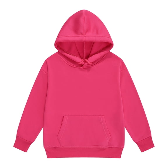 Byoo Toddler Boys Hoodie Solid Color Kangaroo Pocket Pullover Hoody Sweatshirts Holiday Soft Top for Kids