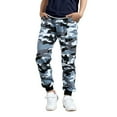 thumbnail image 1 of Byoo Toddler Boys Jogger camouflage Print Elastic High Waisted Husky Trousers with Pocket Kids Casual Comfortable Pants, 1 of 3