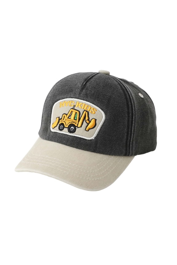Toddler Boys Loader Patch Baseball Hat Two Tone Layout Seaside Outdoor Baseball Hats