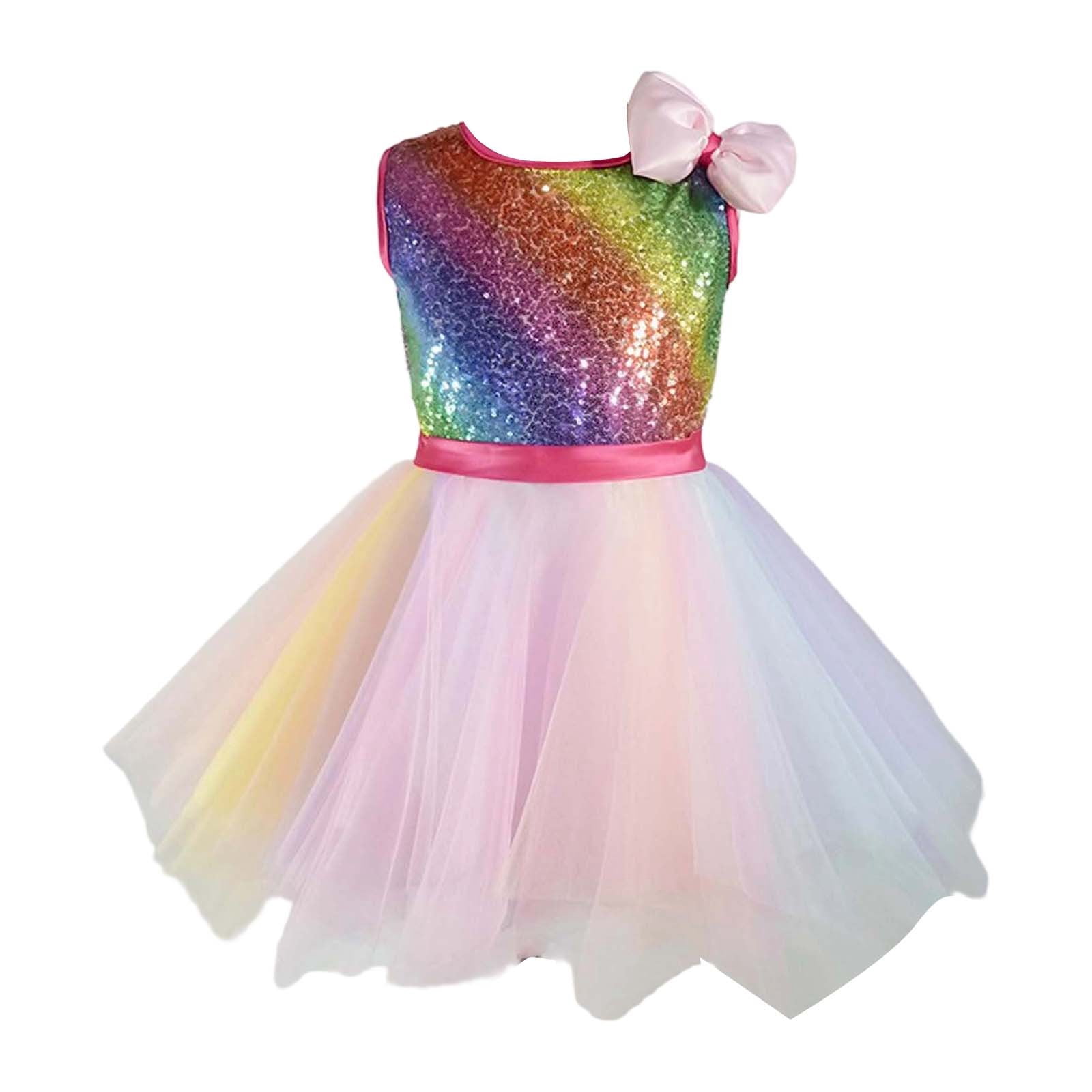 rainbow sequin party dress Rainbow Sequin Gown - Rainbow Prom Dress - Strapless Prom Dress
