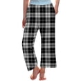 thumbnail image 1 of Byoo Toddler Girls' Sleepwear Trousers Baggy Wide Leg Straight Fit Soft Homewear Pants Lightweight Kids Pants,White, 1 of 4
