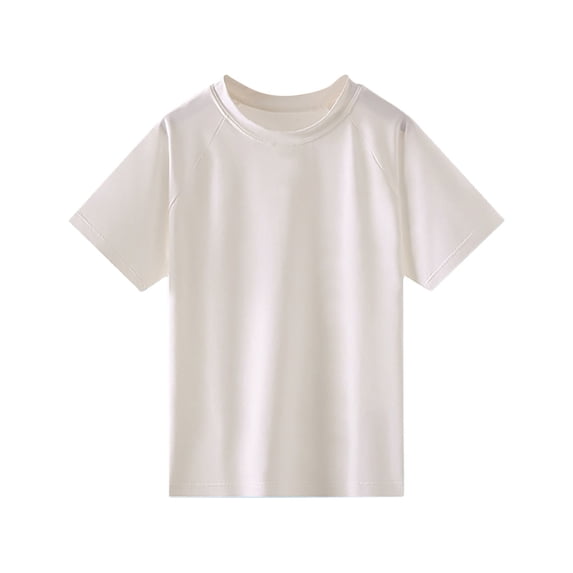 Byoo Tween Boy Athletic T Shirt Solid Quick Dry UPF 50+ Short Sleeve Sun Protection Soft Tee Top
