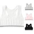 thumbnail image 1 of Byoo Tween Boy's Solid Elastic‑Waist Athletic Shorts Pull‑On Casual Shorts Sport Play Bottoms,White, 1 of 4