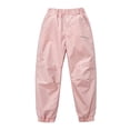 thumbnail image 1 of Byoo Waterproof Pants for Big Boys Comfortable Elastic Waist Lightweight Outdoor Trousers, 1 of 5
