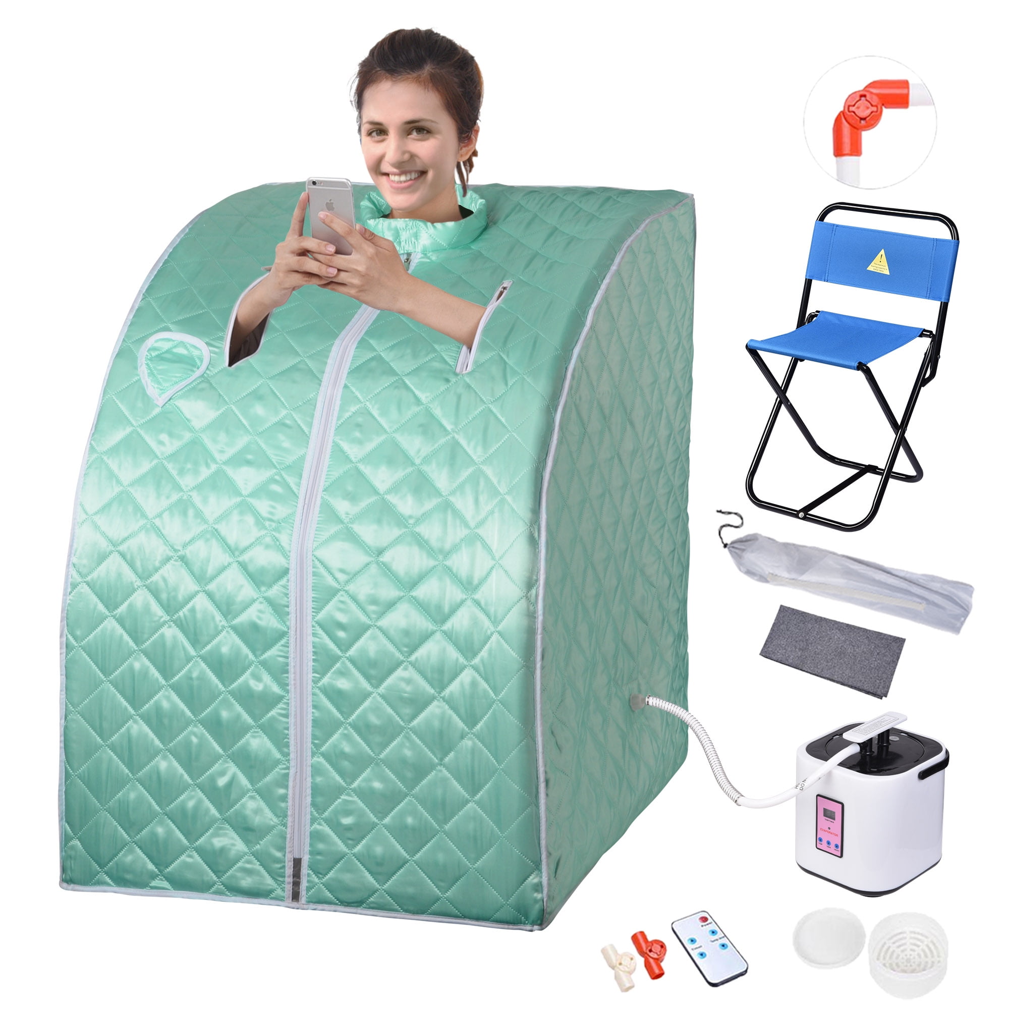 Amazon.co.jp: Primal Blue Sauna Set, Sauna Hat, Sauna Mat