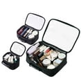 thumbnail image 1 of Byootique 420D Clear Nylon Makeup Travel Toiletry Bag Portable Cosmetic Organizer S, 1 of 9