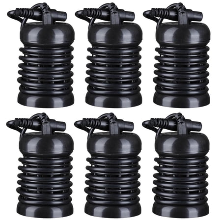 6 Pack Round Arrays for Ionic Detox Foot Bath Spa Cleanse Machine Replacement Array Accessory Black, YES0012, YES0022