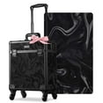 thumbnail image 1 of Byootique Rolling Makeup Train Case Cosmetic Trolley Organizer Salon CB Shadows, 1 of 9