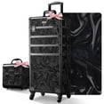 thumbnail image 1 of Byootique Rolling Makeup Train Case with Portable Cube Case Cosmetic Organizer, 1 of 9