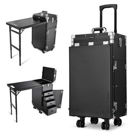 Byootique Mobile Manicure Table with Portable Drawers