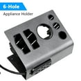 thumbnail image 1 of Byootique Tabletop Hair Iron & Blow Dryer Holder - Salon Appliance Stand w/ 3 Outlets, 1 of 7