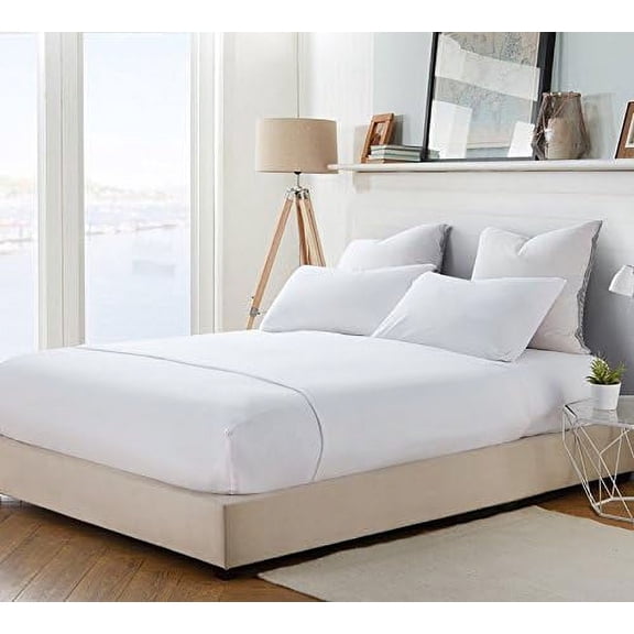 Byourbed BYB Bare Bottom Sheets - Queen Bedding White