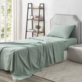 thumbnail image 1 of Byourbed BYB Bedside Pocket Bed Sheet Set Iceberg Green Twin Xl, 1 of 5