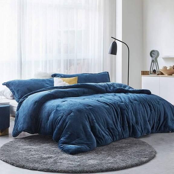 Byourbed Coma Inducer Oversized King Comforter Set - Me Sooo Comfy - Nightfall Navy