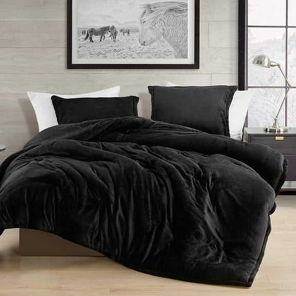 Byourbed Coma Inducer Oversized King Comforter Set - Touchy Feely - Black