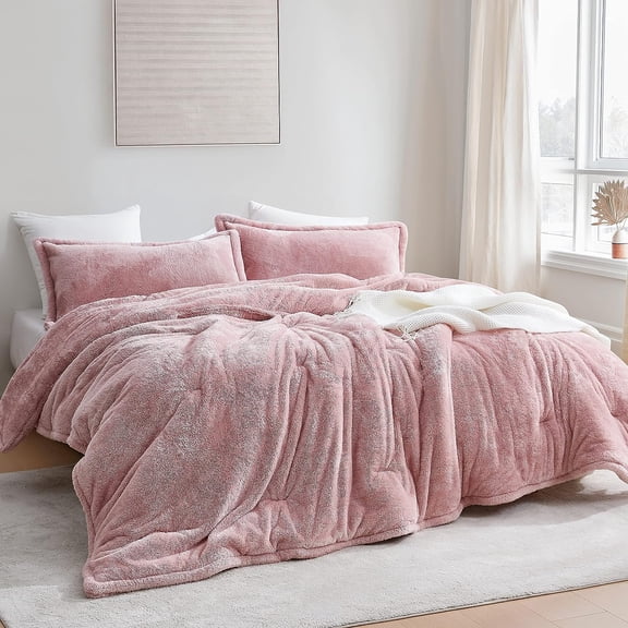 Byourbed Coma Inducer Oversized Queen Comforter - The Original Plush - Sepia Rose