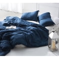 thumbnail image 1 of Byourbed Duvet Cover Nightfall Navy Supersoft Bedding Twin XL 2 Piece, 1 of 2