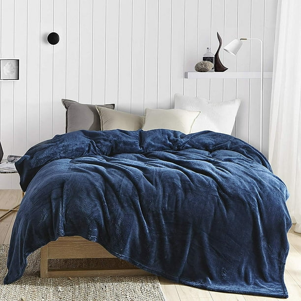 Byourbed Me Sooo Comfy Coma Inducer Oversized Bedding Blanket Navy Twin XL Walmart Business Supplies