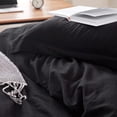 thumbnail image 1 of Byourbed Natural Loft® Oversized Comforter Set - Black Black - Twin XL, 1 of 5
