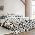 thumbnail image 1 of Byourbed That's What an Ocelot's Tummy Looks Like - Coma Inducer® Oversized Comforter Set with White Reverse Queen Adult 3 Piece, 1 of 5