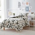 thumbnail image 1 of Byourbed That's What an Ocelot's Tummy Looks Like - Coma Inducer® Oversized Comforter Set with White Reverse Twin XL Adult, Teen & Dorm 2 Piece, 1 of 5