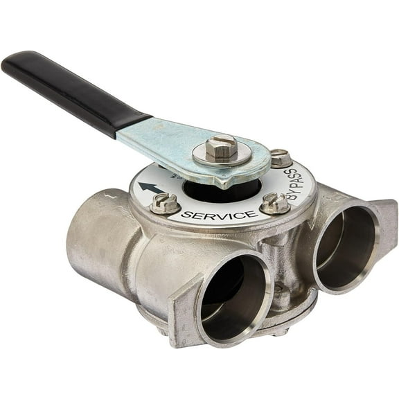 Bypass Valve for Fleck 5600, 2510, & 9000 Valves - 3/4-inch