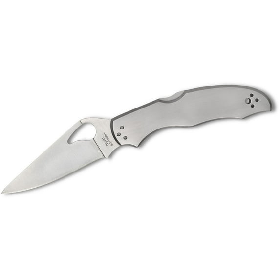 Byrd Harrier 2 Plain Stainless Steel 3.36 in Blade