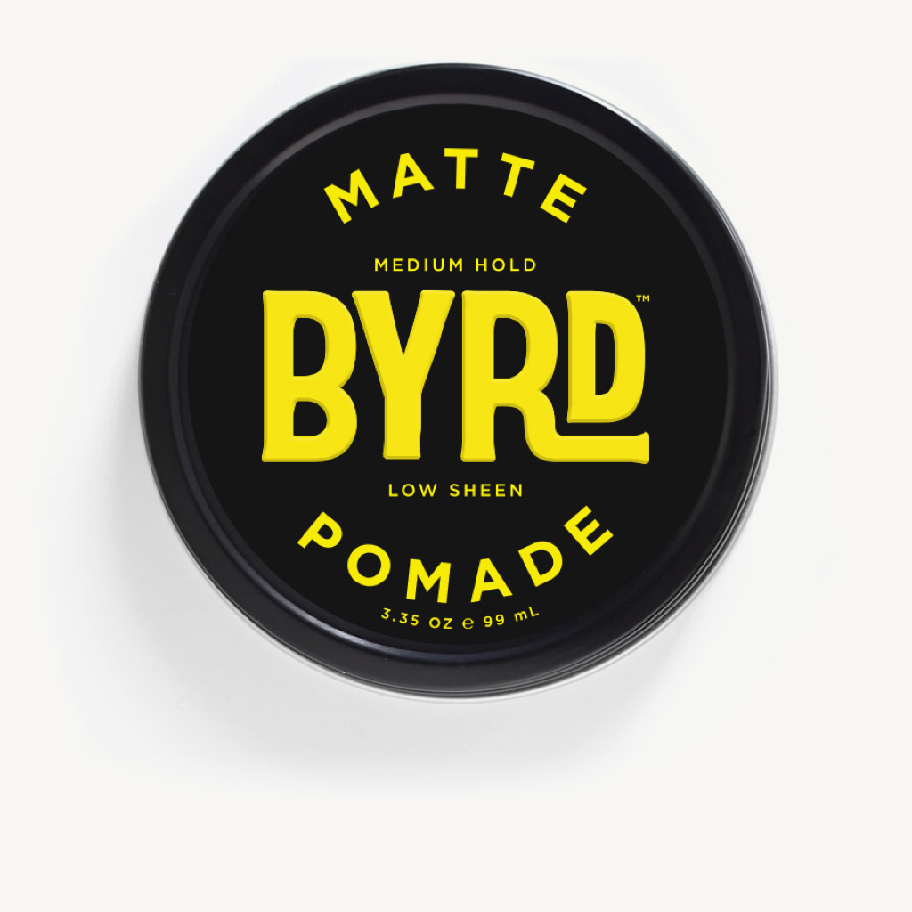 Byrd Matte Pomade Medium Hold Low Sheen Tin Case- 3.35oz - image 1 of 8