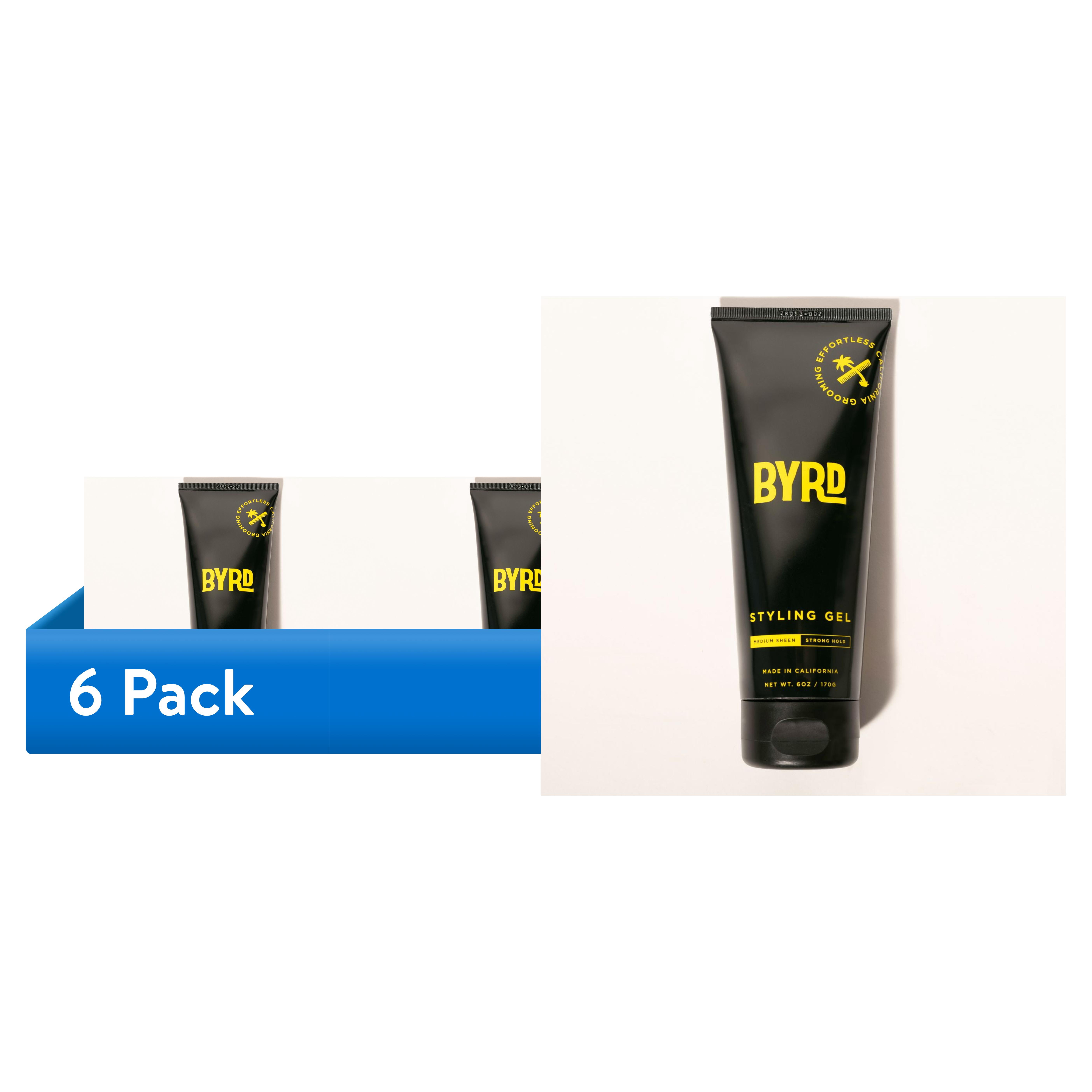 (6 pack) Byrd Styling Gel 6.0 oz