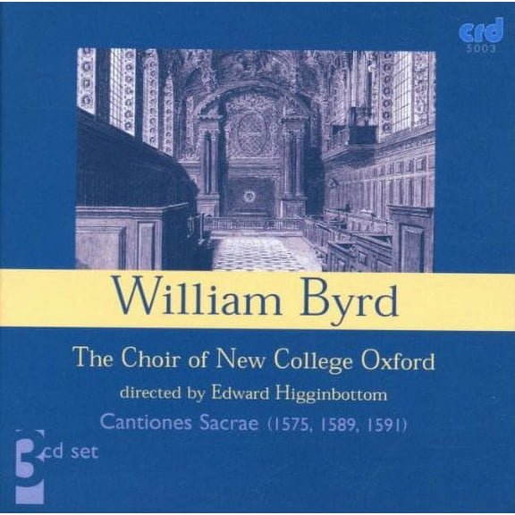 Byrd,William / Choir of New College / Higginbottom - Cantiones Sacrae - Music & Performance - CD